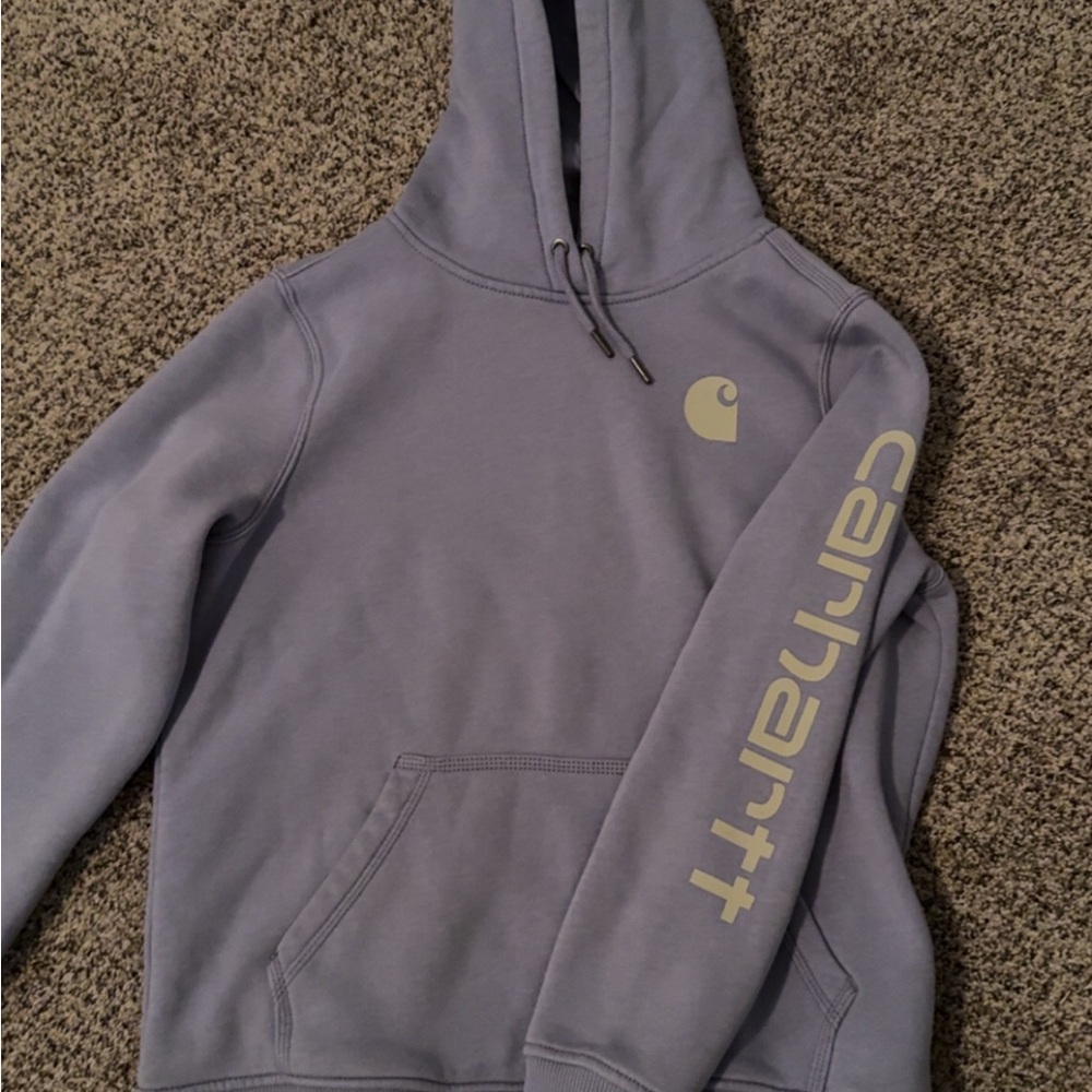 Carhartt Lavender Hoodie with Logo